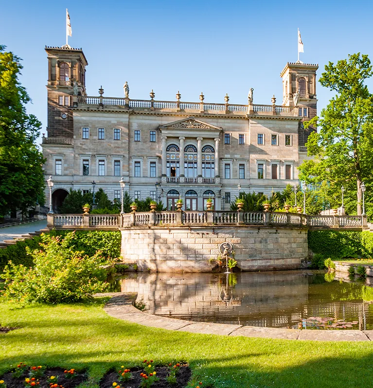 Historisches Schloss Albrechtsberg in Dresden